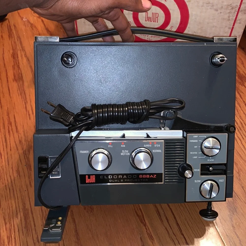 DeJur Dual 8mm movie projector